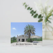 Nationalpark Big Bend Postkarte (Stehend Vorderseite)
