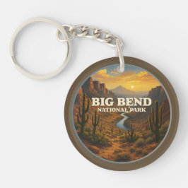 Nationalpark Big Bend Schlüsselanhänger
