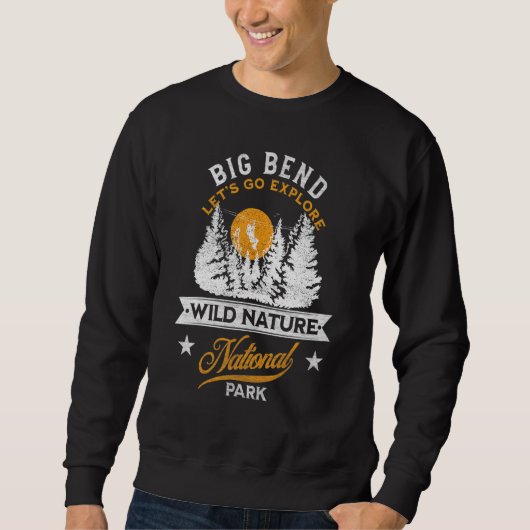 Nationalpark Big Bend Sweatshirt (Vorderseite)