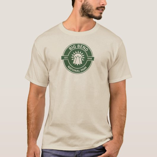 Nationalpark Big Bend T-Shirt (Vorderseite)