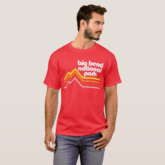 Nationalpark Big Bend T-Shirt (Vorne ganz)