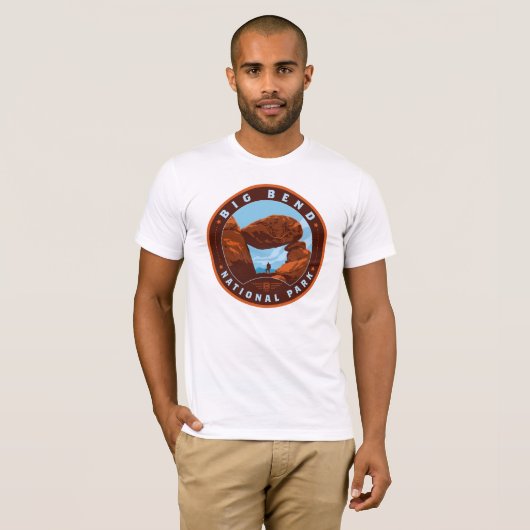 Nationalpark Big Bend T-Shirt (Vorne ganz)