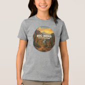 Nationalpark Big Bend Tri-Blend Shirt (Vorderseite)