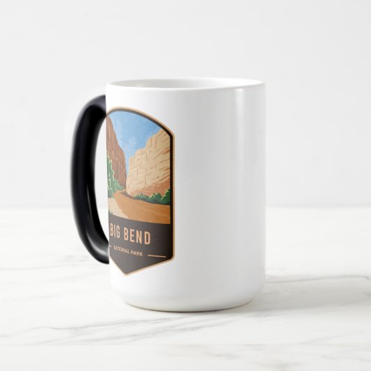 Nationalpark Big Bend Verwandlungstasse (Vorderseite Links)