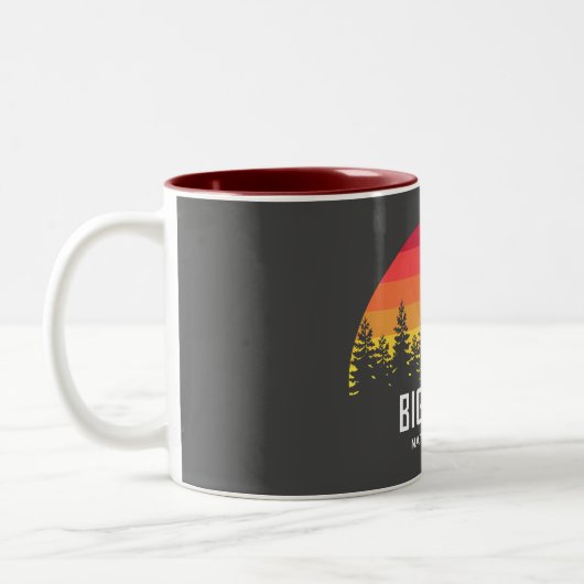 Nationalpark Big Bend Zweifarbige Tasse (Links)
