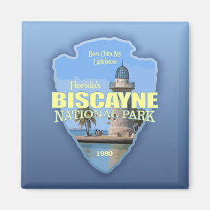 Nationalpark Biscayne (Arrowhead) Magnet