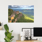 Nationalpark Blaue Berge, Australien Poster (Heimbüro)