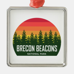 Nationalpark Brecon Beacons Ornament Aus Metall