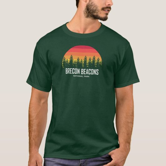 Nationalpark Brecon Beacons T-Shirt (Vorderseite)