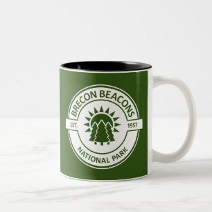 Nationalpark Brecon Beacons Zweifarbige Tasse