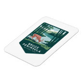 Nationalpark Bruce Peninsula Magnet (Linke Seite)