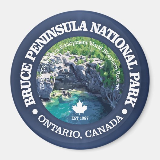 Nationalpark Bruce Peninsula Magnet (Vorne)