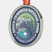 Nationalpark Bruce Peninsula Ornament Aus Metall (Links)