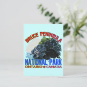 Nationalpark Bruce Peninsula Postkarte (Stehend Vorderseite)