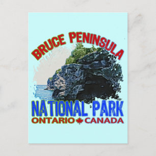 Nationalpark Bruce Peninsula Postkarte