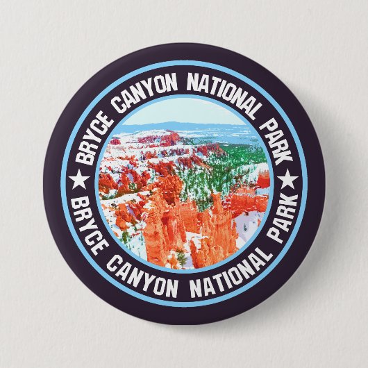 Nationalpark Bryce Canyon Button (Vorderseite)