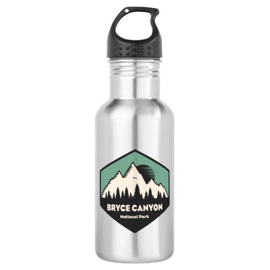 Nationalpark Bryce Canyon Edelstahlflasche (Vorderseite)