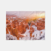 Nationalpark Bryce Canyon Fleecedecke (Vorderseite (Horizontal))