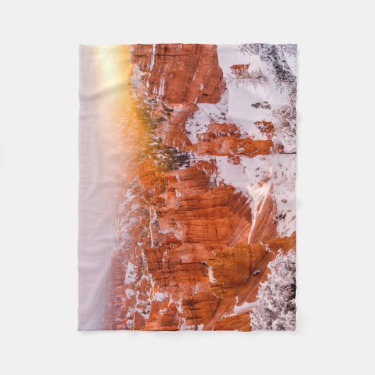 Nationalpark Bryce Canyon Fleecedecke (Vorderseite)