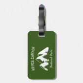 Nationalpark Bryce Canyon Gepäckanhänger (Rückseite vertikal)