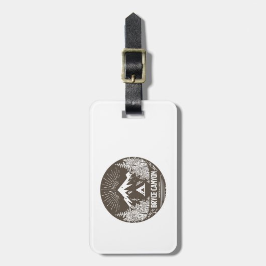 Nationalpark Bryce Canyon Gepäckanhänger (Vorderseite vertikal)