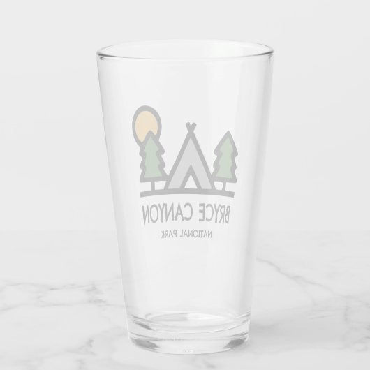 Nationalpark Bryce Canyon Glas (Rückseite)