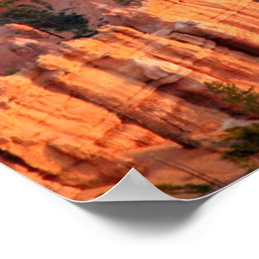 Nationalpark Bryce Canyon Poster (Ecke)