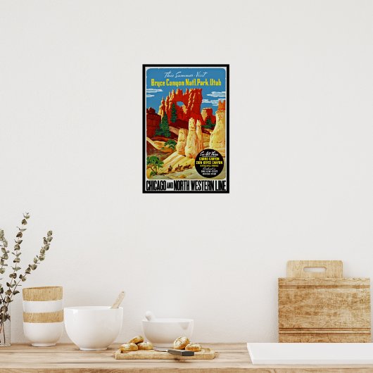 Nationalpark Bryce Canyon Poster (Küche)