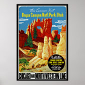 Nationalpark Bryce Canyon Poster (Vorne)