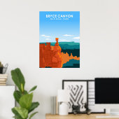 Nationalpark Bryce Canyon Poster (Heimbüro)