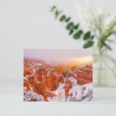 Nationalpark Bryce Canyon Postkarte (Stehend Vorderseite)