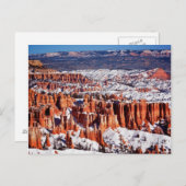 Nationalpark Bryce Canyon Postkarte (Vorne/Hinten)