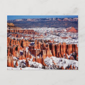 Nationalpark Bryce Canyon Postkarte (Vorderseite)
