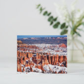 Nationalpark Bryce Canyon Postkarte (Stehend Vorderseite)