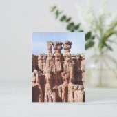 Nationalpark Bryce Canyon Postkarte (Stehend Vorderseite)