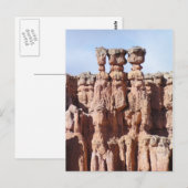 Nationalpark Bryce Canyon Postkarte (Vorne/Hinten)