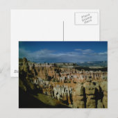 Nationalpark Bryce Canyon Postkarte (Vorne/Hinten)