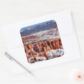 Nationalpark Bryce Canyon Quadratischer Aufkleber (Umschlag)