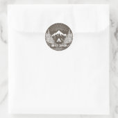 Nationalpark Bryce Canyon Runder Aufkleber (Tasche)