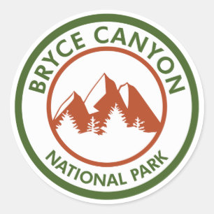 Nationalpark Bryce Canyon Runder Aufkleber
