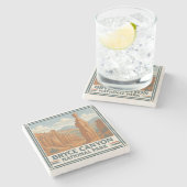 Nationalpark Bryce Canyon Steinuntersetzer (Seitenansicht)