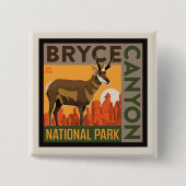 Nationalpark Bryce Canyon | Utah Button (Vorderseite)