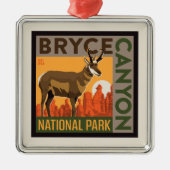 Nationalpark Bryce Canyon | Utah Ornament Aus Metall (Vorne)
