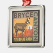 Nationalpark Bryce Canyon | Utah Ornament Aus Metall (Links)