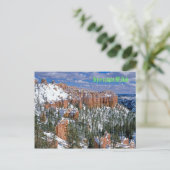 Nationalpark Bryce Canyon, Utah Postkarte (Stehend Vorderseite)