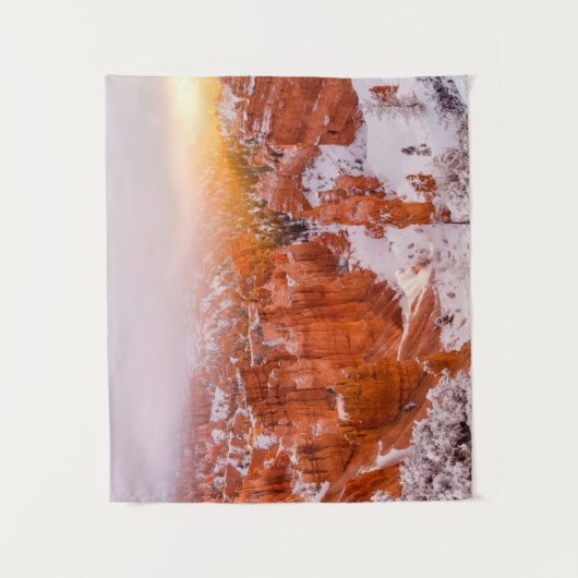 Nationalpark Bryce Canyon Wandteppich (Vorderseite)