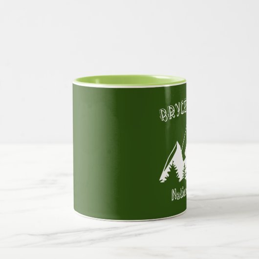 Nationalpark Bryce Canyon Zweifarbige Tasse (Mittel)