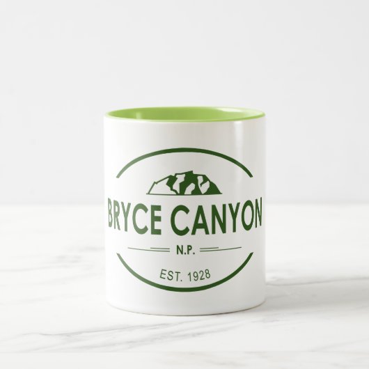 Nationalpark Bryce Canyon Zweifarbige Tasse (Mittel)