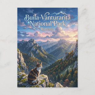 Nationalpark Buila-Vânturarița Rumänien Postkarte