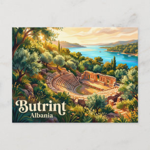 Nationalpark Butrint Albanien Postkarte